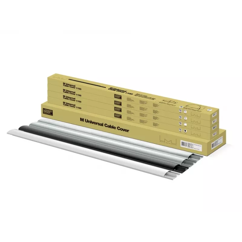 Multibrackets M Osłona na kable SS Czarny 75 mm szer. - 1600 mm dł.