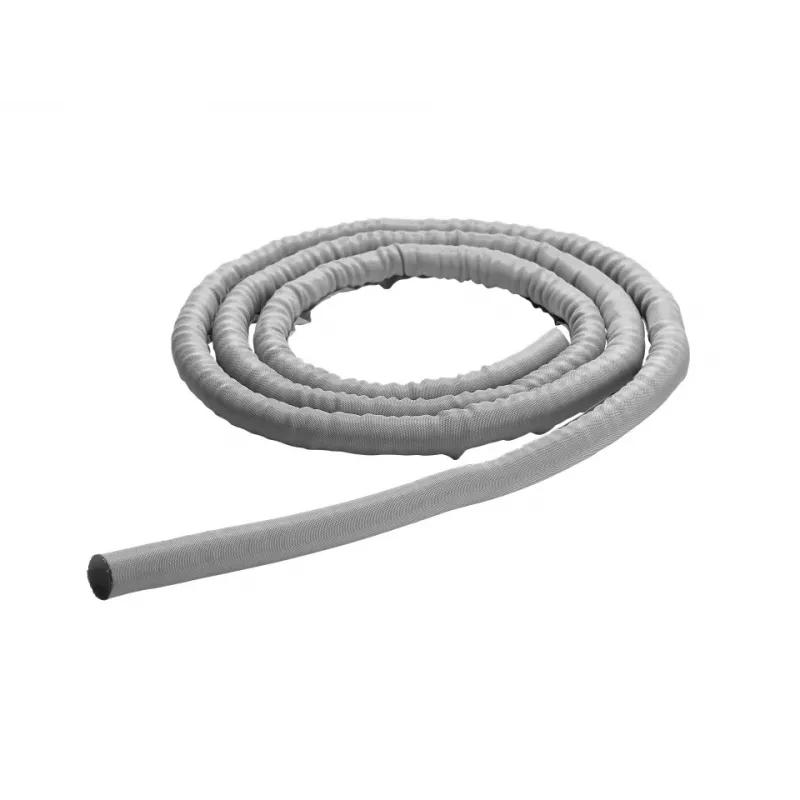 Oplot kablowy Multibrackets M Universal Samozawijany 19 mm Srebrny 25 m, poliester, -50–150°C