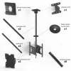 Uchwyt sufitowy Multibrackets M Public Medium Back to Back Czarny 3000