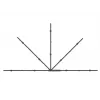 Uchwyt na ramieniu obrotowym MULTIBRACKETS M Universal 180° — do ekranów 26–47 cali, VESA do 400x400, maks. 25 kg, czarny