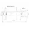 Uchwyt na ramieniu obrotowym MULTIBRACKETS M Universal 180° — do ekranów 26–47 cali, VESA do 400x400, maks. 25 kg, czarny