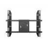 Stojak na pojedynczy ekran do prezentacji publicznych MULTIBRACKETS M – czarny, obsługuje do 60 kg, VESA 200x200–800x400