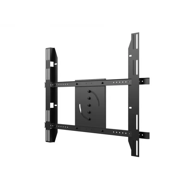 Stojak na pojedynczy ekran do prezentacji publicznych MULTIBRACKETS M – czarny, obsługuje do 60 kg, VESA 200x200–800x400