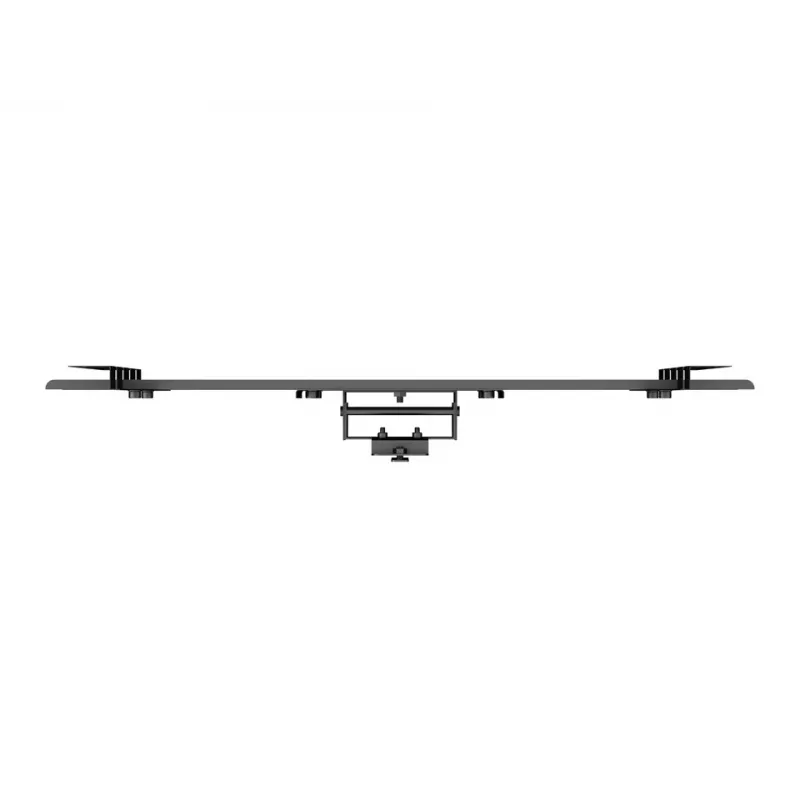Stojak na pojedynczy ekran do prezentacji publicznych MULTIBRACKETS M – czarny, obsługuje do 60 kg, VESA 200x200–800x400