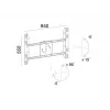 Stojak na pojedynczy ekran do prezentacji publicznych MULTIBRACKETS M – czarny, obsługuje do 60 kg, VESA 200x200–800x400