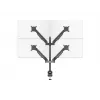 Multibrackets M VESA Gas Lift Arm Quad Czarny 40 kg 15-32 cali