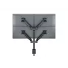 Multibrackets M VESA Gas Lift Arm Quad Czarny 40 kg 15-32 cali