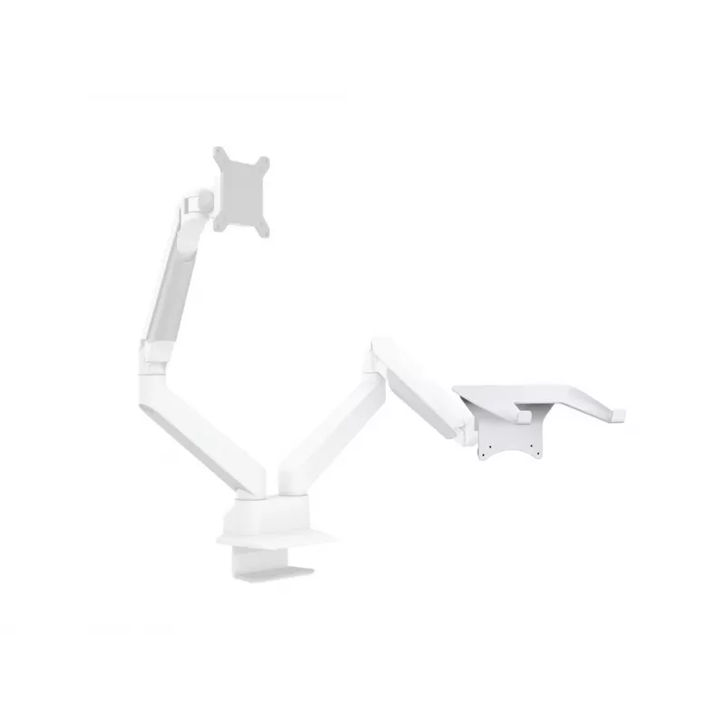 Multibrackets M Laptop Holder Gas Lift Arm srebrny, Podstawka pod laptop, Srebrny, 100 x 100 mm, 500 g, 250 mm, 250 mm