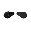 Podpórka pod nadgarstek Mousetrapper Armrest Split — ekoskóra, czarna, 305×195×24 mm