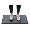 Mata do stania Mousetrapper Active Standing Mat — prostokątna, czarna, 740×450 mm, grubość 1,8 cm