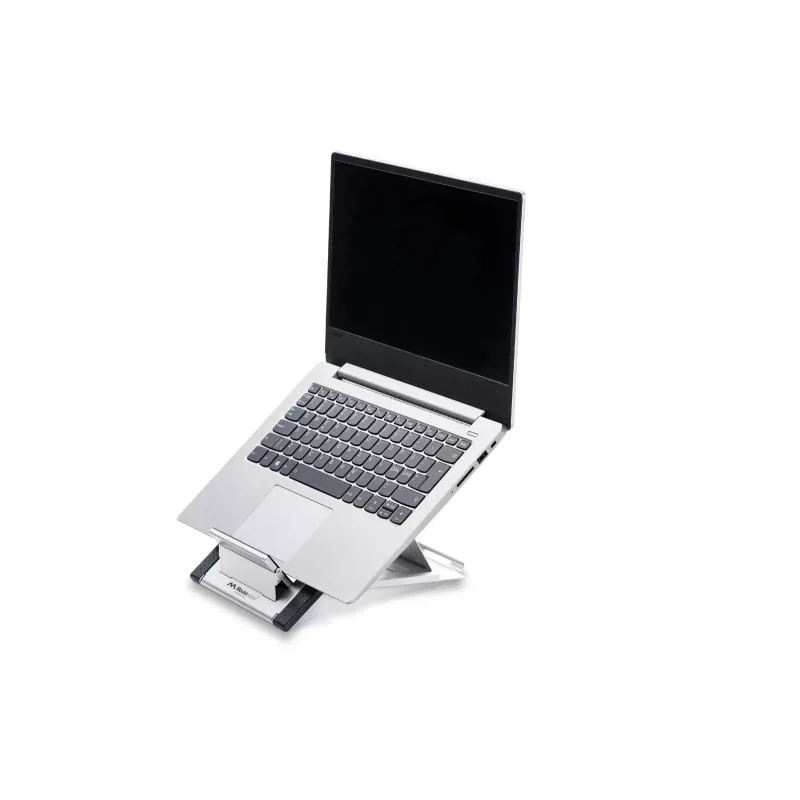 Mousetrapper Laptop Stand Czarny/srebrny, podstawka pod laptopa i tablet, Czarny, Srebrny, Aluminium, 10 - 184 mm, 183 - 267 mm, 183 mm