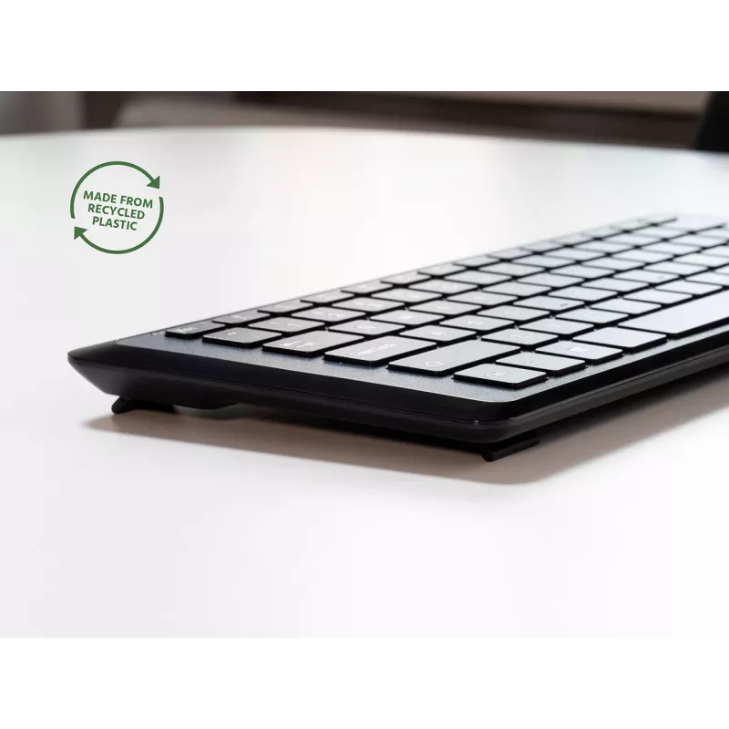 Mousetrapper Type Mini klawiatura QWERTY US USB-C, Mini, przewodowa, USB, QWERTY, czarna