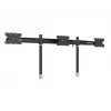 Zestaw rozszerzający do montażu na biurku dla trzech monitorów MULTIBRACKETS M VESA dla 3 wyświetlaczy 24–32 cale do 24 kg, aluminium/tworzywo sztuczne, czarny