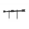 Zestaw rozszerzający do montażu na biurku dla trzech monitorów MULTIBRACKETS M VESA dla 3 wyświetlaczy 24–32 cale do 24 kg, aluminium/tworzywo sztuczne, czarny