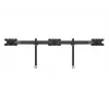 Zestaw rozszerzający do montażu na biurku dla trzech monitorów MULTIBRACKETS M VESA dla 3 wyświetlaczy 24–32 cale do 24 kg, aluminium/tworzywo sztuczne, czarny