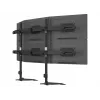 Zestaw rozszerzający do montażu na biurku dla trzech monitorów MULTIBRACKETS M VESA dla 3 wyświetlaczy 24–32 cale do 24 kg, aluminium/tworzywo sztuczne, czarny