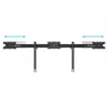 Zestaw rozszerzający do montażu na biurku dla trzech monitorów MULTIBRACKETS M VESA dla 3 wyświetlaczy 24–32 cale do 24 kg, aluminium/tworzywo sztuczne, czarny