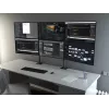 Zestaw rozszerzający do montażu na biurku dla trzech monitorów MULTIBRACKETS M VESA dla 3 wyświetlaczy 24–32 cale do 24 kg, aluminium/tworzywo sztuczne, czarny