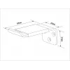 Uchwyt na słuchawki Multibrackets M Headset Holder Wall Czarny