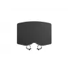 Półka Multibrackets M Public Floorstand Shelf Basic 150 czarna z tworzywa sztucznego i stali