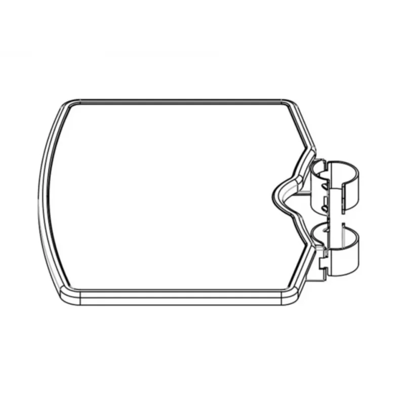 Półka Multibrackets M Public Floorstand Shelf Basic 150 czarna z tworzywa sztucznego i stali