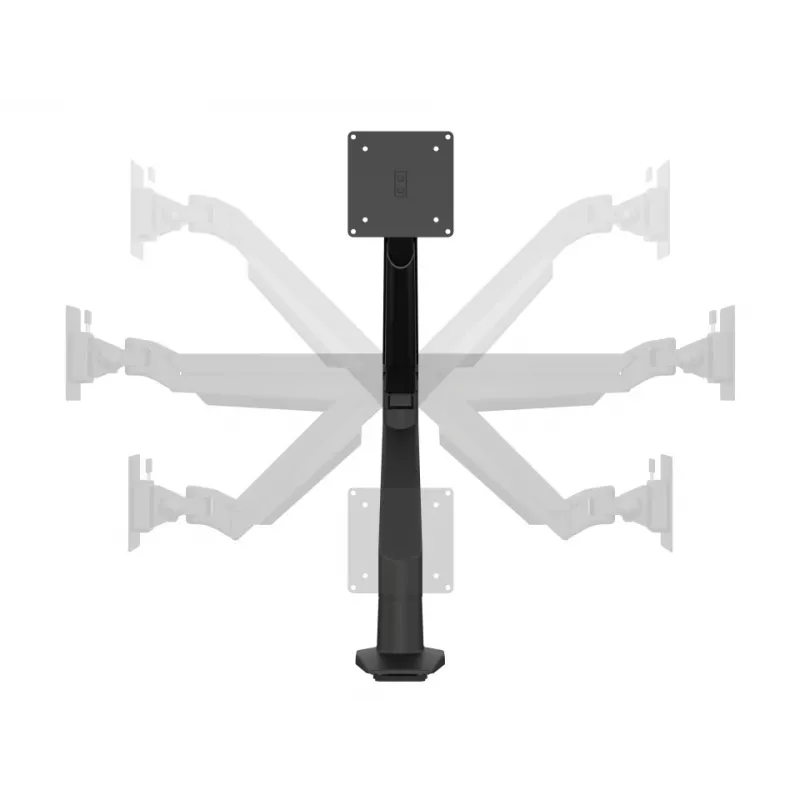 Multibrackets M VESA Gas Lift Arm Single Czarny HD