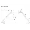 Multibrackets M VESA Gas Lift Arm Single Czarny HD