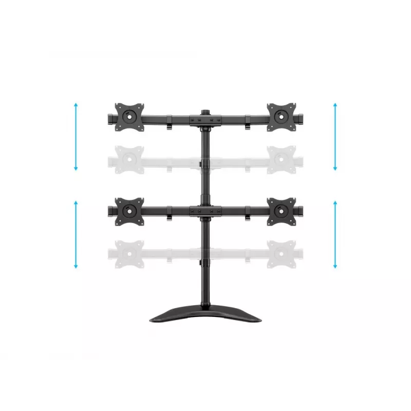 Multibrackets M Deskstand Basic Quad Podstawka wolnostojąca 32 kg 15-27 cali