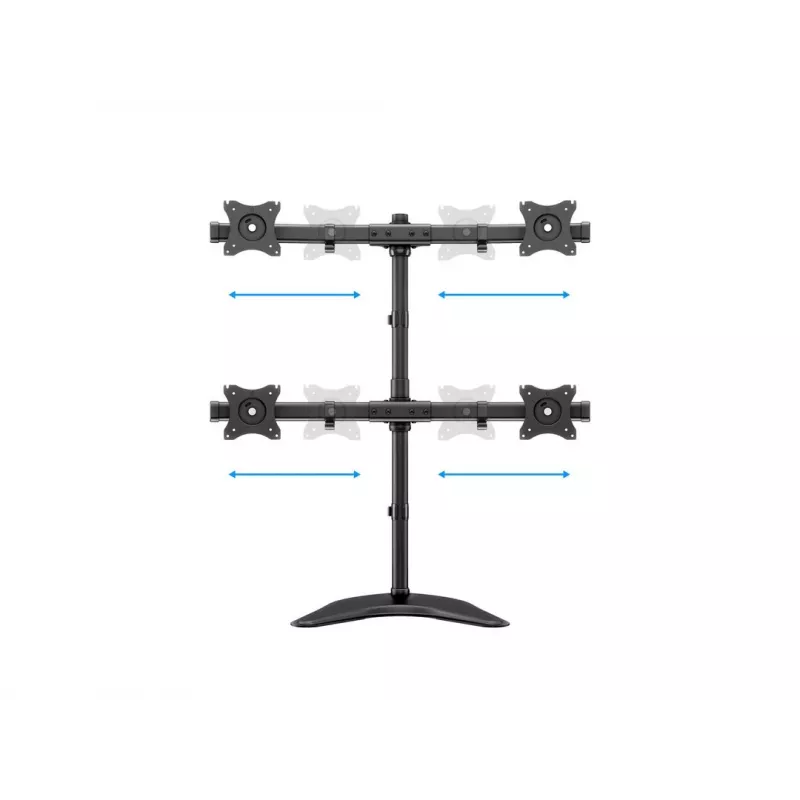 Multibrackets M Deskstand Basic Quad Podstawka wolnostojąca 32 kg 15-27 cali