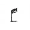 Podstawa pod monitor na biurko MULTIBRACKETS M Deskstand Basic Triple — 3-kierunkowa, VESA 75x75–100x100, udźwig do 24 kg, do ekranów 15–27 cali, czarna
