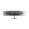 Podstawa pod monitor na biurko MULTIBRACKETS M Deskstand Basic Triple — 3-kierunkowa, VESA 75x75–100x100, udźwig do 24 kg, do ekranów 15–27 cali, czarna