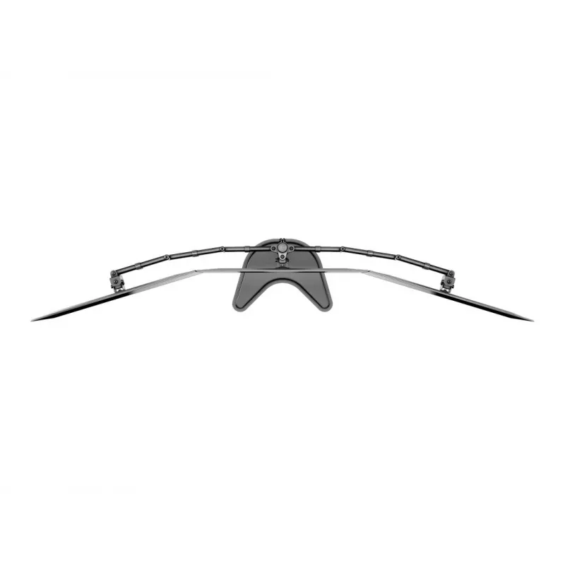 Podstawa pod monitor na biurko MULTIBRACKETS M Deskstand Basic Triple — 3-kierunkowa, VESA 75x75–100x100, udźwig do 24 kg, do ekranów 15–27 cali, czarna