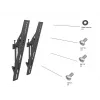 Ramię uchwytu do paneli płaskich MULTIBRACKETS M Pro Series Tilt Arms 400mm, czarny, aluminium/stal, 2 szt.