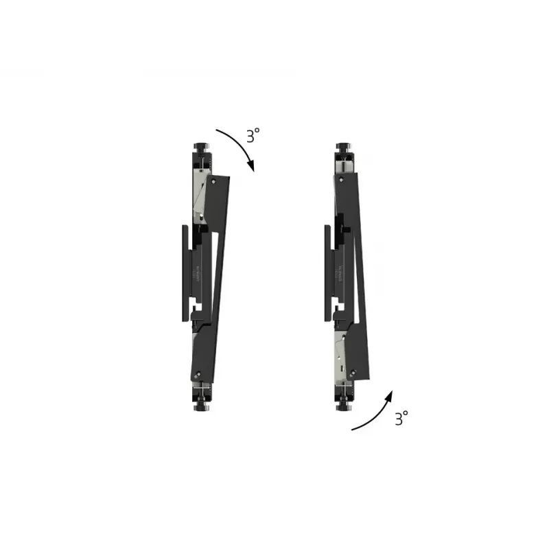 Ramię do montażu płaskiego panelu Multibrackets M Pro Series Micro-Adjustable Arms 400 mm Stal Czarna