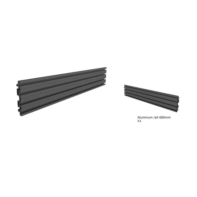Rail Multibrackets M Pro Series Single Screen Rail 68cm Czarny