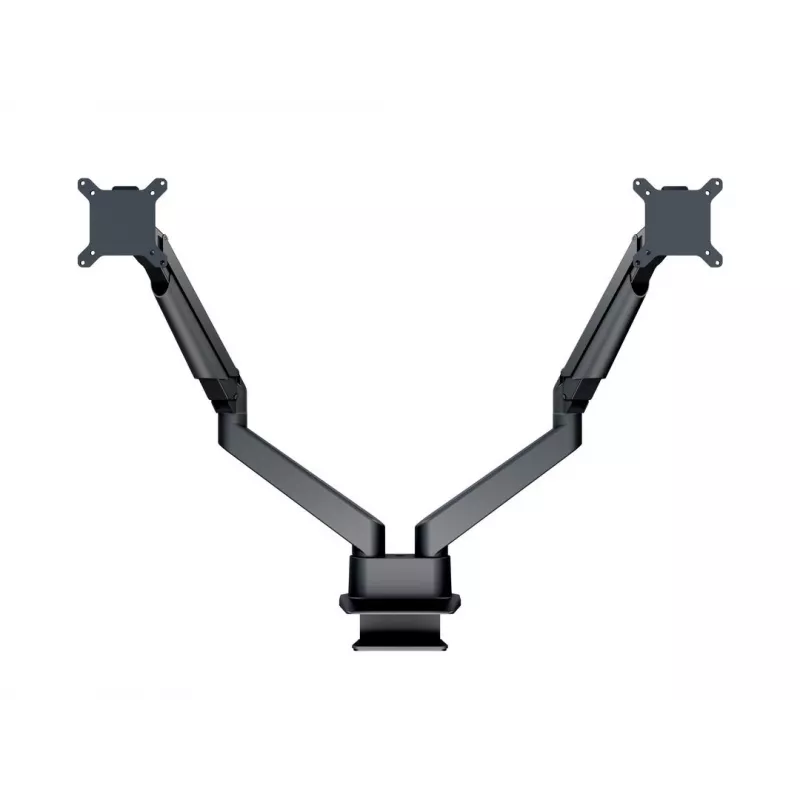 Multibrackets M VESA Gas Lift Arm Dual Side by Side Czarny Clamp 20 kg 15-32 inch