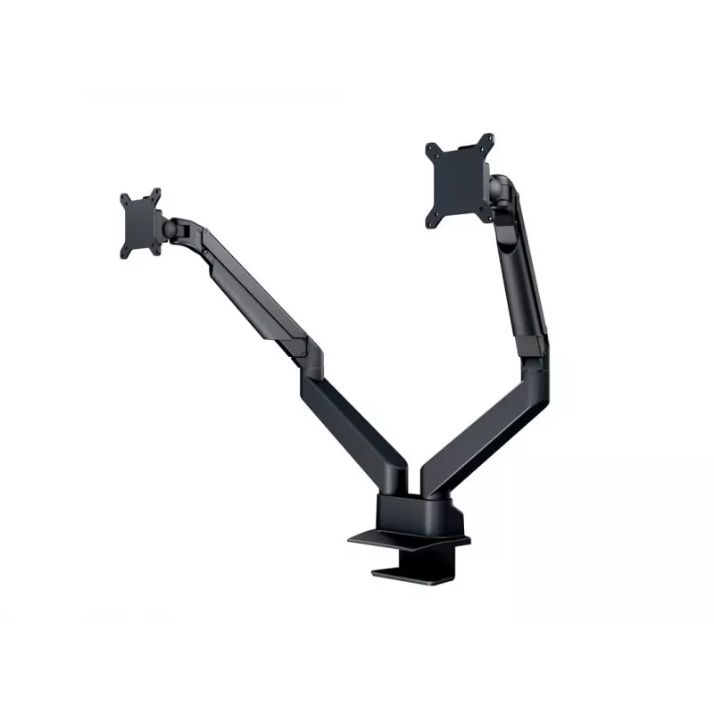 Multibrackets M VESA Gas Lift Arm Dual Side by Side Czarny Clamp 20 kg 15-32 inch