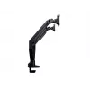 Multibrackets M VESA Gas Lift Arm Dual Side by Side Czarny Clamp 20 kg 15-32 inch