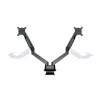 Multibrackets M VESA Gas Lift Arm Dual Side by Side Czarny Clamp 20 kg 15-32 inch