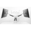 Multibrackets M VESA Gas Lift Arm Dual Side by Side Czarny Clamp 20 kg 15-32 inch