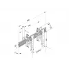 Uchwyt ścienny Multibrackets M Wallmount Pro MBW1U Czarny 30 kg 40-65 cali