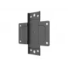 Multibrackets M Pro Series - Mała płyta ścienna, Płyta ścienna, Czarny, Stal, 30 kg, Szyna, M Pro Series