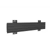 Multibrackets M Pro Series - Mała płyta ścienna, Płyta ścienna, Czarny, Stal, 30 kg, Szyna, M Pro Series
