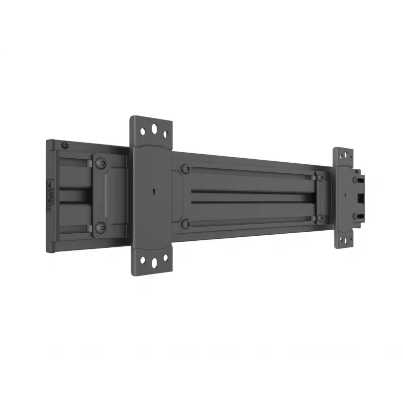 Multibrackets M Pro Series - Mała płyta ścienna, Płyta ścienna, Czarny, Stal, 30 kg, Szyna, M Pro Series