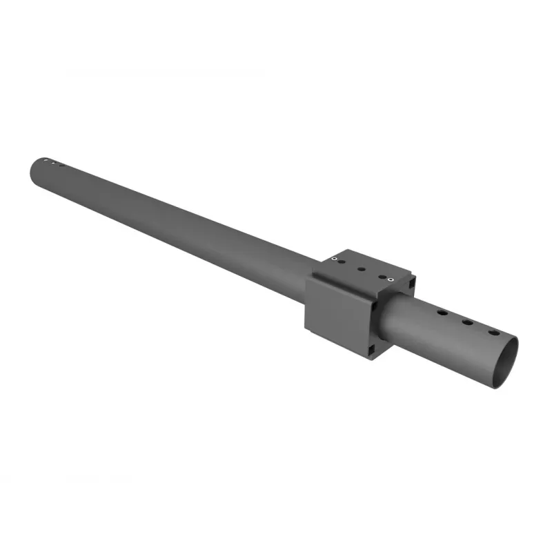 Uchwyt wiertarski do słupa MULTIBRACKETS M Pro Series — obudowa stalowa, czarny, 76,5 × 78,2 mm, 1,5 kg