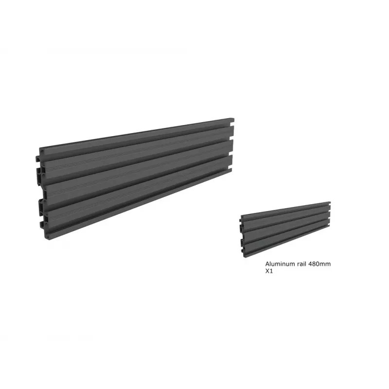 Rail Multibrackets M Pro Series Single Screen Rail 48cm Czarny
