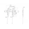 Multibrackets M VESA Wallmount Super cienki Tilt 400 MAX, 81,3 cm (32 inch), 139,7 cm (55 inch), 100 x 100 mm, 400 x 400 mm, tworzywo sztuczne, stal, czarny