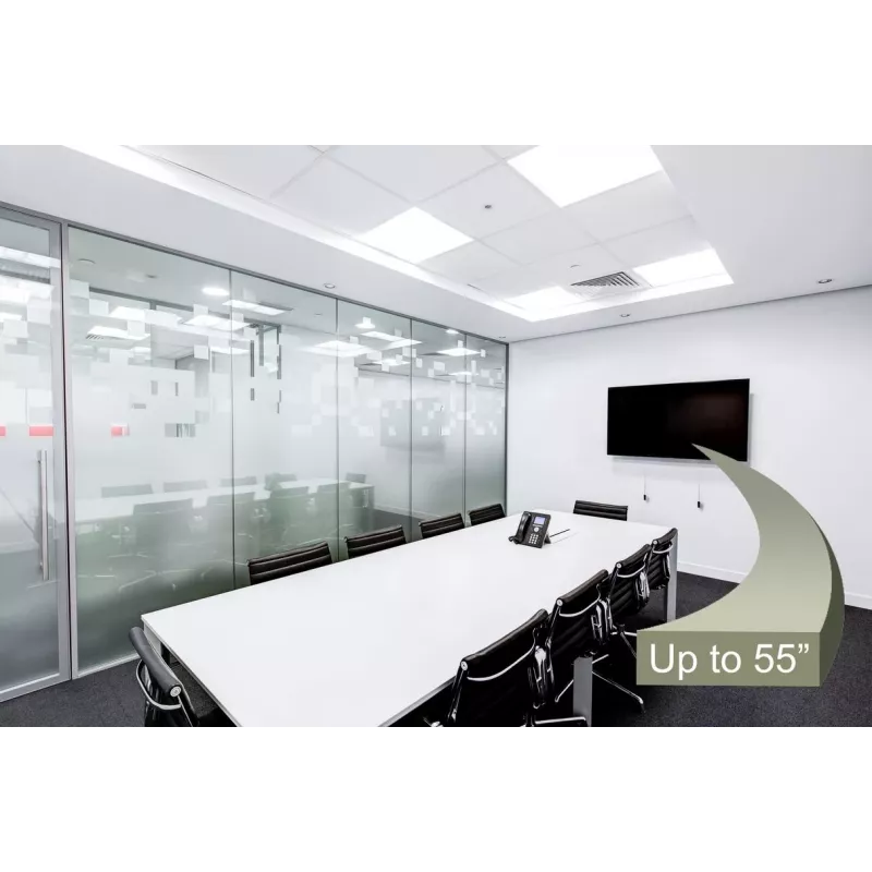 Multibrackets M VESA Wallmount Super cienki Tilt 400 MAX, 81,3 cm (32 inch), 139,7 cm (55 inch), 100 x 100 mm, 400 x 400 mm, tworzywo sztuczne, stal, czarny