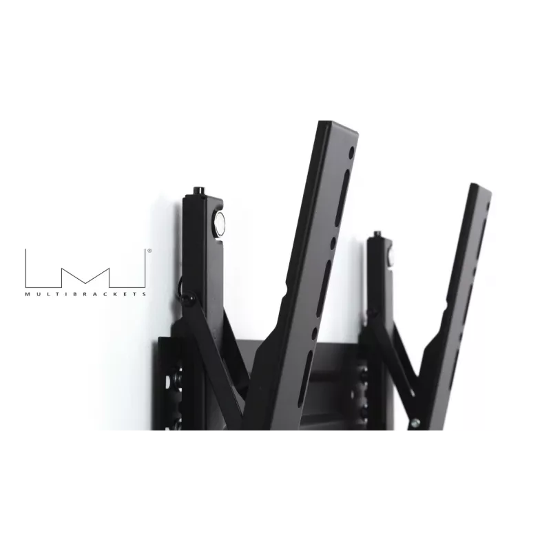 Multibrackets M VESA Wallmount Super cienki Tilt 400 MAX, 81,3 cm (32 inch), 139,7 cm (55 inch), 100 x 100 mm, 400 x 400 mm, tworzywo sztuczne, stal, czarny