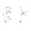 Uchwyt biurkowy Multibrackets M VESA Officeline Single Czarny
